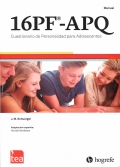 16PF-APQ, Cuestionario de personalidad para adolescentes.