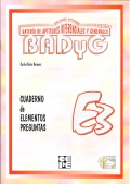 Cuaderno de Aplicacin de BADYG E3, Bateria de Aptitudes Diferenciales y Generales.