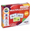 Baraja multiplicaciones. Flash cards