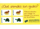 Qu animales son iguales? Material educativo para trabajar los animales y la memoria de forma ldica