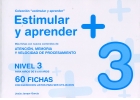 Coleccin Estimular y aprender + Nivel 3. Ms fichas con nuevos contenidos de Atencin, Memoria y Velocidad de procesamiento. 60 fichas