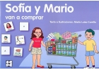 Sofa y Mario van a comprar. Coleccin Pictogramas 21