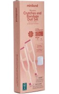 Set de muletas y venda para mu�ecos/as