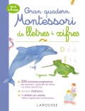 Gran quadern Montessori de lletres i xifres