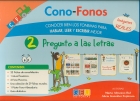 Cono-Fonos 2. Pregunto a las letras. Conocer bien los fonemas para hablar, leer y escribir mejor.