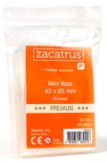 Fundas para cartas Premium. Mini Asia (43 x 65 mm). 55 unidades