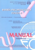 Manual de batería Psicopedagógica EVALÚA-9