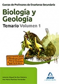 Biologa y Geologa. Temario. Volumen I. Geologa.  Cuerpo de Profesores de Enseanza Secundaria.