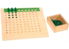 Tablero de madera para divisin Montessori