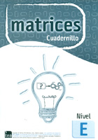 Cuadernillo Nivel E (unidad) de MATRICES. Test de Inteligencia General