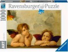 Angelitos, detalle Madonna Sixtina de Raffaelo Sanzio. Puzzle de 1000 piezas