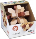 Flower. Puzzle de madera