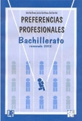 PPB. Cuaderno de aplicación de Preferencias Profesionales Bachillerato.