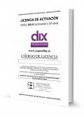 DIX 0. Licencia activación on line y 20 usos de corrección