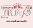 Licencia activación Online de BADYG M, Batería de Aptitudes Diferenciales y Generales. (45 usos)