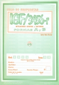 Paquete de 25 hojas de respuesta de IGF (3r, 4r, 5r y 6r), Inteligencia General y Factorial Renovado.