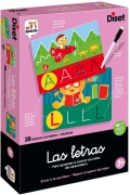 Las letras. Para aprende a escribir las letras del abecedario.