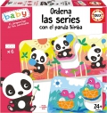 Ordena las series con el panda Bimba