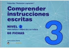 Coleccin estimular y aprender. Comprender instrucciones escritas. Nivel 3. Para nios y nias de 8 a 9 aos.