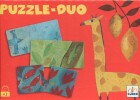 Puzle duo de colores. Juego de asociacin.