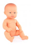 Mueca beb caucsica sndrome de down (32cm)