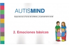 AutisMind 2 Emociones bsicas. Desarrollo de la teora de la mente y el pensamiento social