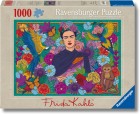 El paraso de Frida Kahlo: Loro, Mono y Ptalos. Puzle de 1000 piezas