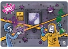 Tapete de juego de neopreno VIRUS