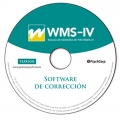 CD de Software Correccin de WMS-IV, Escala de memoria de Wechsler - IV.