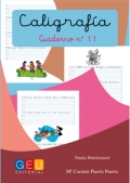 Caligrafía. Cuaderno 11. Pauta Montessori