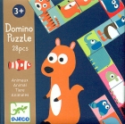 Domin puzzle animales (28 piezas)