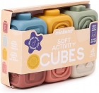Cubos apilables de goma (soft activity cubes)