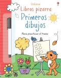 Primeros dibujos. Libros pizarra para practicar el trazo.