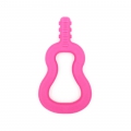 Mordedor de guitarra suave para beb (rosa)