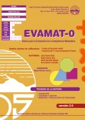 EVAMAT - 0. Evaluación de la Competencia Matemática. (1 cuadernillo y corrección)