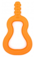 Mordedor de guitarra suave para beb (naranja)