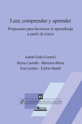 Leer, comprender y aprender. propuestas para favorecer el aprendizaje a partir de textos