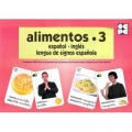 Alimentos 3. Espaol - Ingls. Lengua de signos espaola