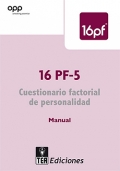16 PF-5. Cuestionario factorial de personalidad. (Juego completo)