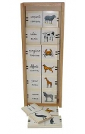 Domino de animales (madera)