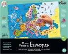 Puzzle mapa de pases de Europa