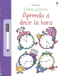 Aprendo a decir la hora. Libros pizarra