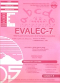 EVALEC-7. Batería para la Evaluación de la Competencia Lectora. (1 cuadernillo y corrección)