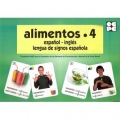 Alimentos 4. Espaol - Ingls. Lengua de signos espaola