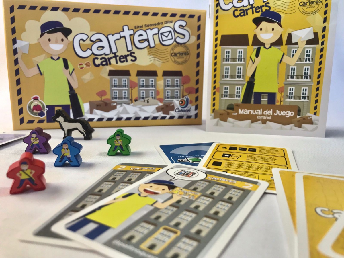 CARTEROS - CARTERS. JUEGO DE CARTAS EITEL SAAVEDRA DíAZ