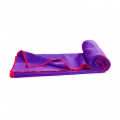 Toalla de Yoga Confort antideslizante morado