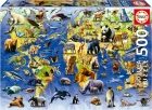 Especies en Peligro de Extincin. Puzzle 500 piezas