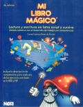 Mi libro mgico (azul marino). Lectura y escritura en letra script y cursiva