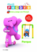 Colorea y juega con Pocoyo. Parque.