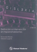Dislexia. Definicin e intervencin en hispanohablantes.